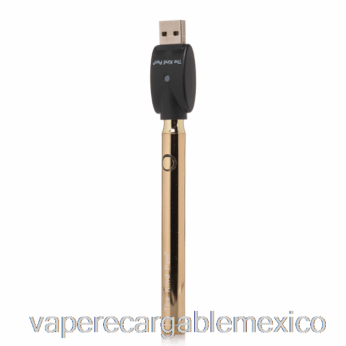 Vape Recargable The Kind Pen Twist Vv 510 Batería Oro